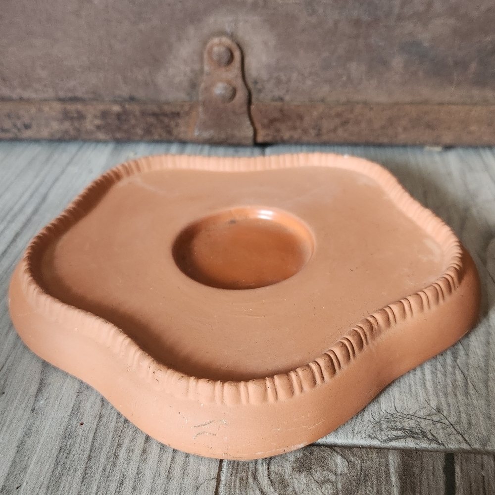 PartyLite Terracotta Frog Prince Princess Candle Holder - Picture 5 of 13